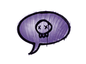 Sealed Graffiti | Death Sentence (Monster Purple) image