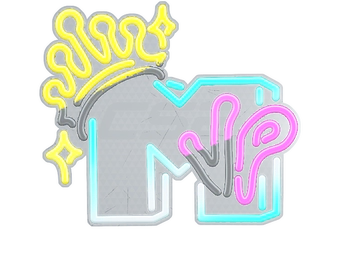 Sticker | Neon MVP (Lenticular) image