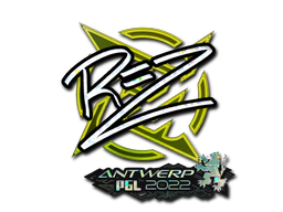 Sticker | REZ (Glitter) | Antwerp 2022 image