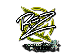 Sticker | REZ (Glitter) | Antwerp 2022 image