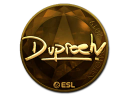 Sticker | dupreeh (Gold) | Katowice 2019 image