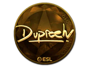 Sticker | dupreeh (Gold) | Katowice 2019 image