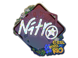 Sticker | nitr0 (Glitter) | Rio 2022 image