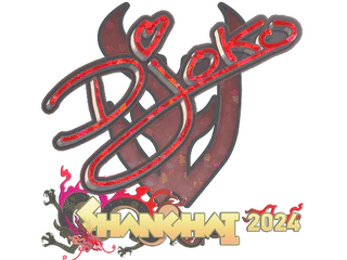 Sticker | Djoko (Glitter) | Shanghai 2024
