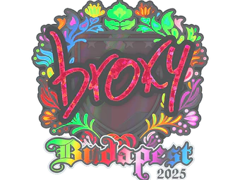 Sticker | broky (Holo) | Budapest 2025 image