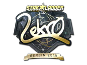 Sticker | Lekr0 (Gold) | Berlin 2019 image