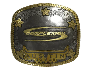 Sticker | Complexity Gaming (Gold) | Austin 2025