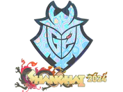 Sticker | G2 Esports (Holo) | Shanghai 2024 image