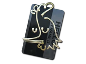 Sticker | Hello AK-47 (Gold) image