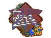 Sticker | FASHR (Glitter) | Rio 2022 image