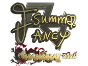 Sticker | Summer (Gold) | Shanghai 2024 image