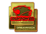 Sticker | iBUYPOWER (Gold) | DreamHack 2014 image