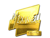 Sticker | mixwell (Gold) | Atlanta 2017 image
