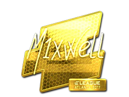 Sticker | mixwell (Gold) | Atlanta 2017 image