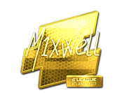 Sticker | mixwell (Gold) | Atlanta 2017 image