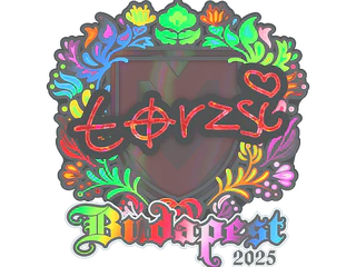 Sticker | torzsi (Holo) | Budapest 2025