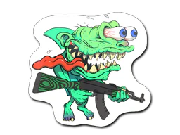Sticker | Green Shark Shooter image