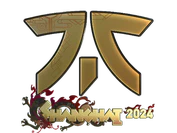 Sticker | Fnatic (Gold) | Shanghai 2024 image