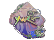 Sticker | yuurih (Holo) | Rio 2022 image