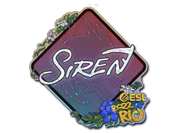 Sticker | S1ren (Glitter) | Rio 2022 image