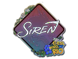 Sticker | S1ren (Glitter) | Rio 2022 image