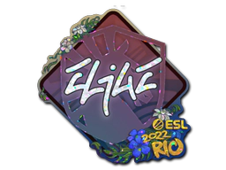Sticker | EliGE (Glitter) | Rio 2022 image