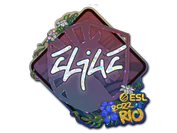 Sticker | EliGE (Glitter) | Rio 2022 image