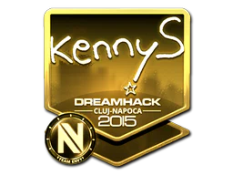 Sticker | kennyS (Gold) | Cluj-Napoca 2015 image