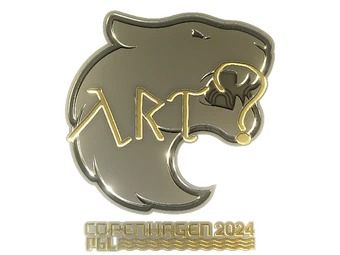 Sticker | arT (Gold) | Copenhagen 2024 image