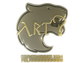 Sticker | arT (Gold) | Copenhagen 2024