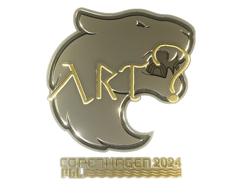 Sticker | arT (Gold) | Copenhagen 2024 image