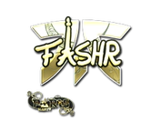 Sticker | FASHR (Gold) | Paris 2023 image