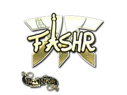Sticker | FASHR (Gold) | Paris 2023 image