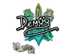 Sticker | DemQQ (Glitter) | Paris 2023 image