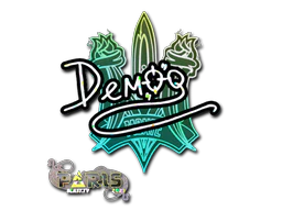 Sticker | DemQQ (Glitter) | Paris 2023 image