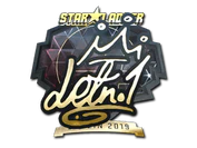 Sticker | LETN1 (Gold) | Berlin 2019 image
