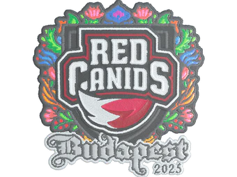 Sticker | RED Canids (Embroidered) | Budapest 2025 image