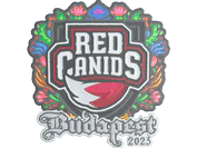 Sticker | RED Canids (Embroidered) | Budapest 2025 image