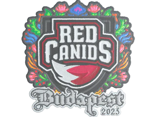 Sticker | RED Canids (Embroidered) | Budapest 2025