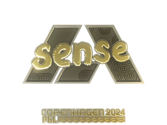 Sticker | sense (Gold) | Copenhagen 2024 image