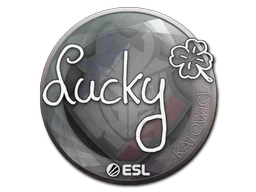 Sticker | Lucky | Katowice 2019 image