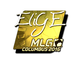 Sticker | EliGE (Gold) | MLG Columbus 2016 image