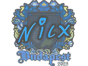 Sticker | nicx | Budapest 2025 image