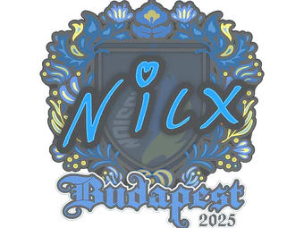 Sticker | nicx | Budapest 2025 image