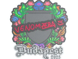 Sticker | venomzera (Embroidered) | Budapest 2025
