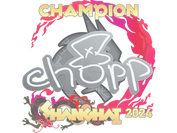 Sticker | chopper (Champion) | Shanghai 2024 image