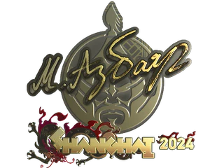 Sticker | Senzu (Gold) | Shanghai 2024
