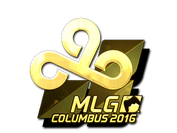 Sticker | Cloud9 (Gold) | MLG Columbus 2016 image