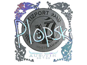 Sticker | Plopski (Holo) | Austin 2025 image