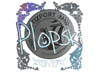 Sticker | Plopski (Holo) | Austin 2025